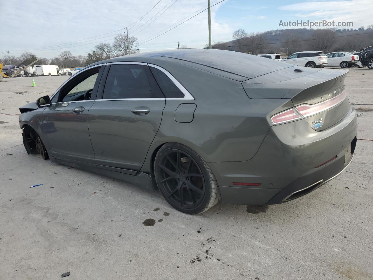 2017 Lincoln Mkz Select Gray vin: 3LN6L5DC9HR605659