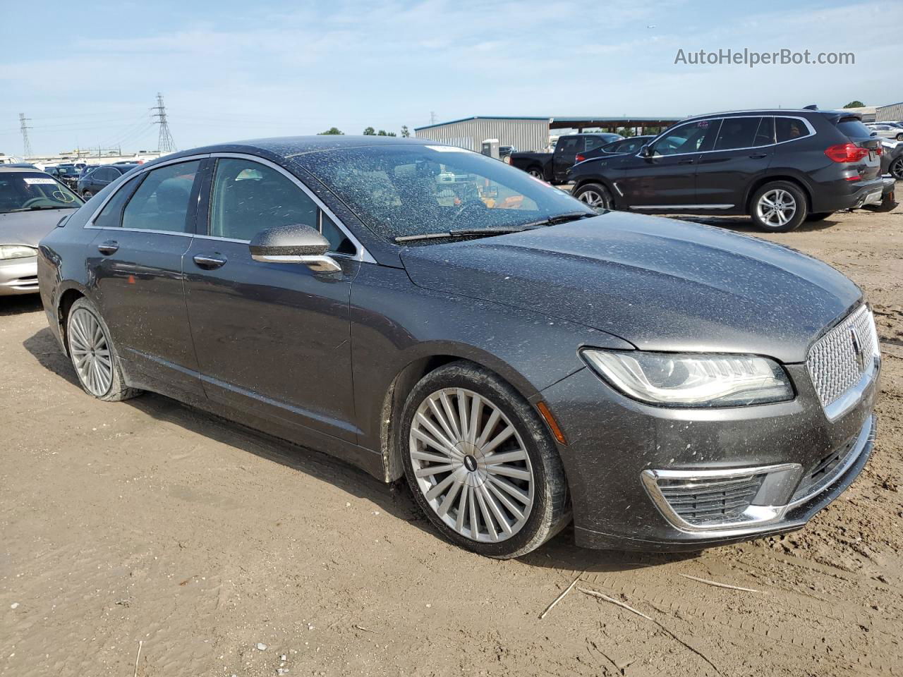 2017 Lincoln Mkz Reserve Black vin: 3LN6L5E90HR638021