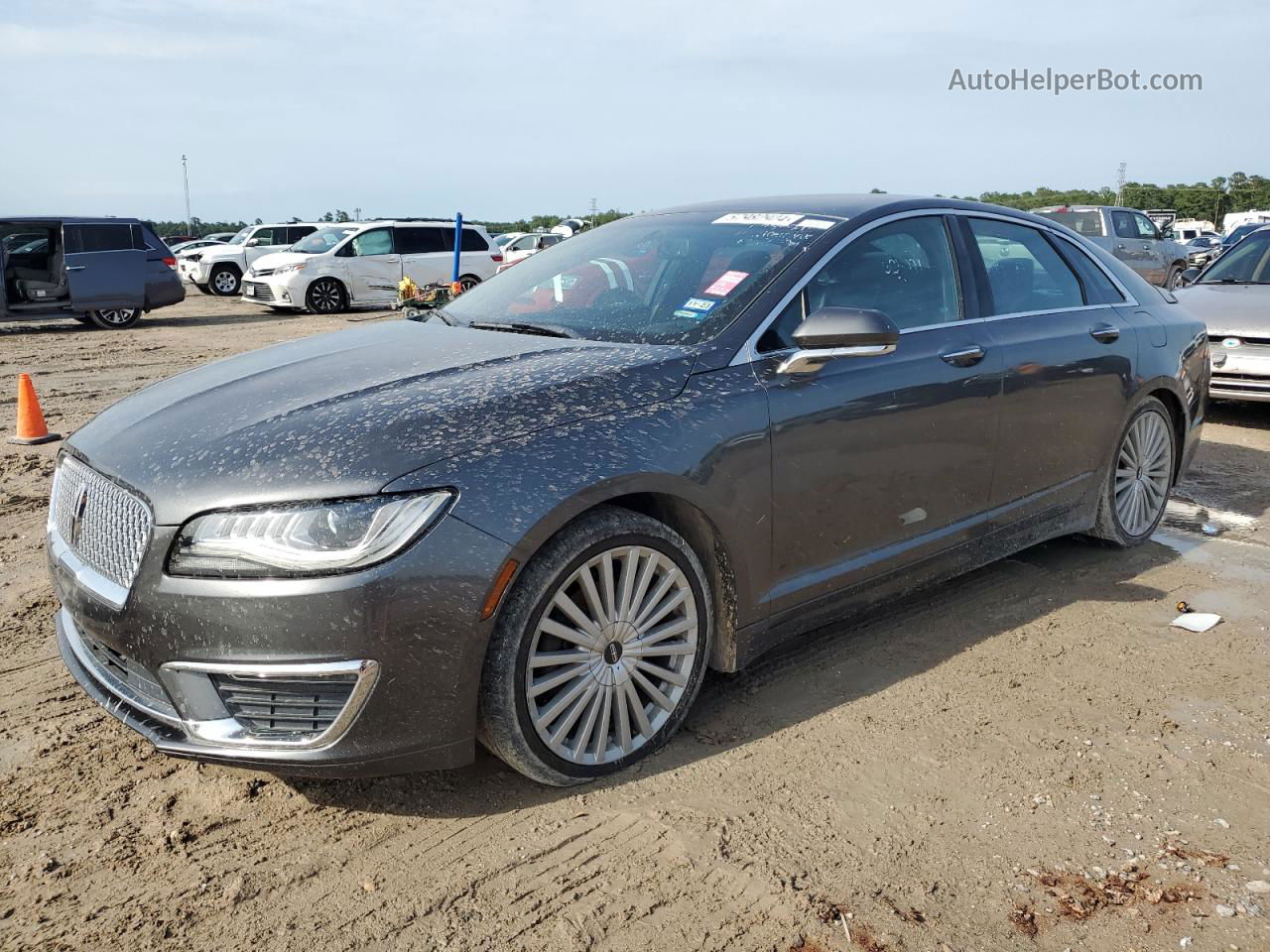 2017 Lincoln Mkz Reserve Black vin: 3LN6L5E90HR638021