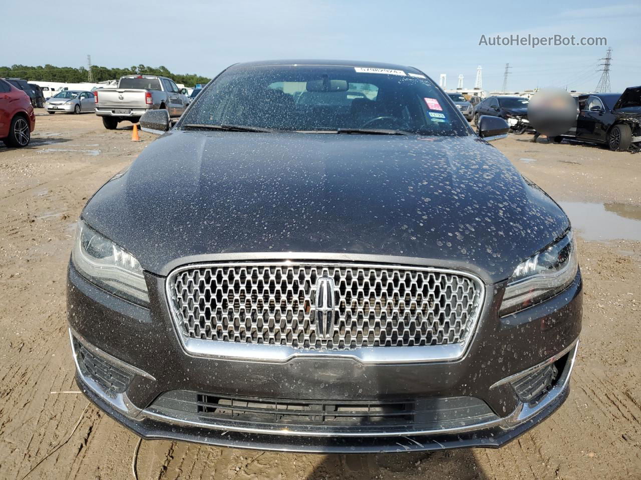 2017 Lincoln Mkz Reserve Black vin: 3LN6L5E90HR638021