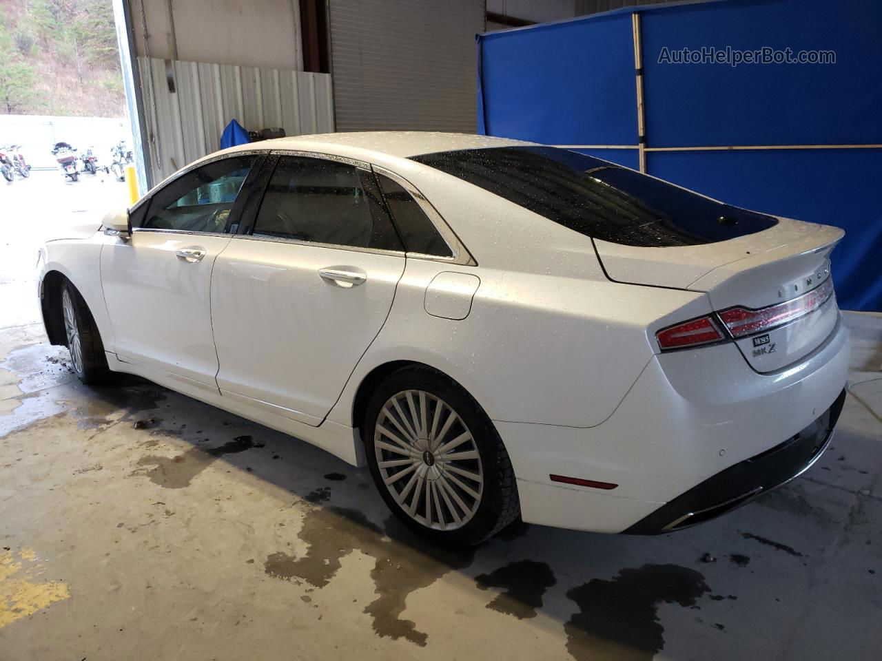 2017 Lincoln Mkz Reserve White vin: 3LN6L5E90HR638052