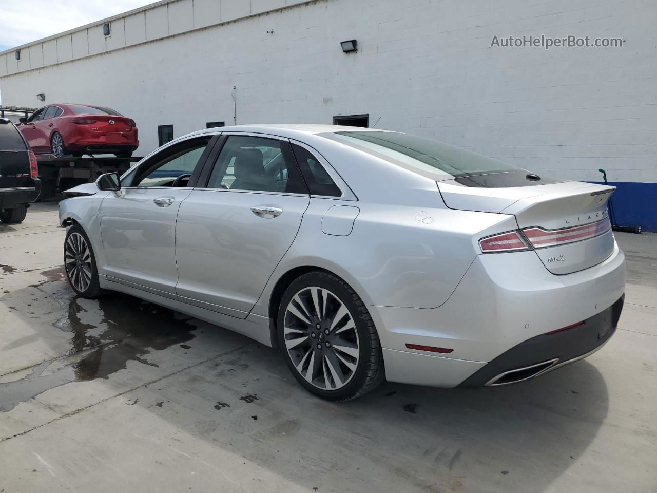 2017 Lincoln Mkz Reserve Silver vin: 3LN6L5E90HR648421