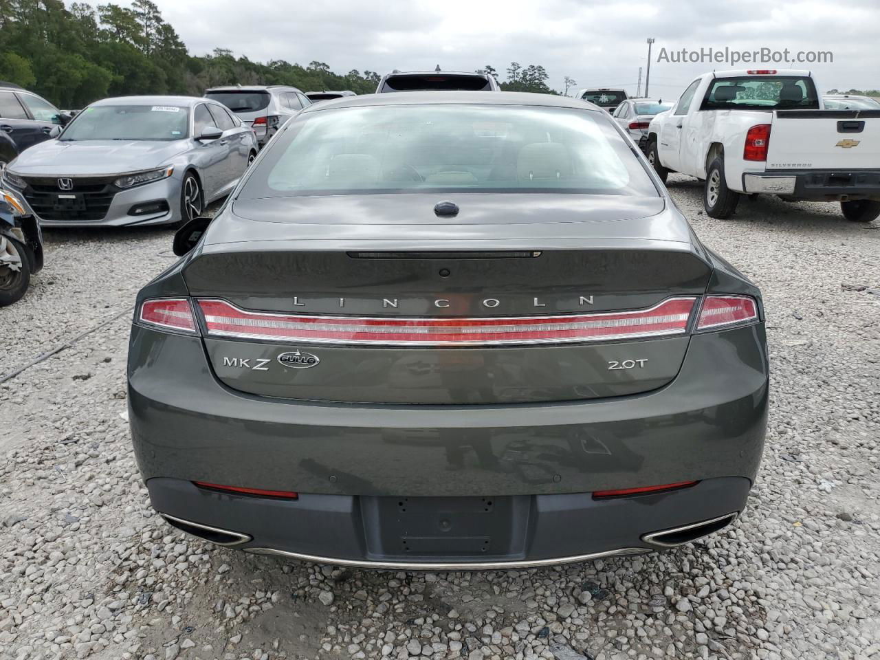 2017 Lincoln Mkz Reserve Gray vin: 3LN6L5E91HR601799