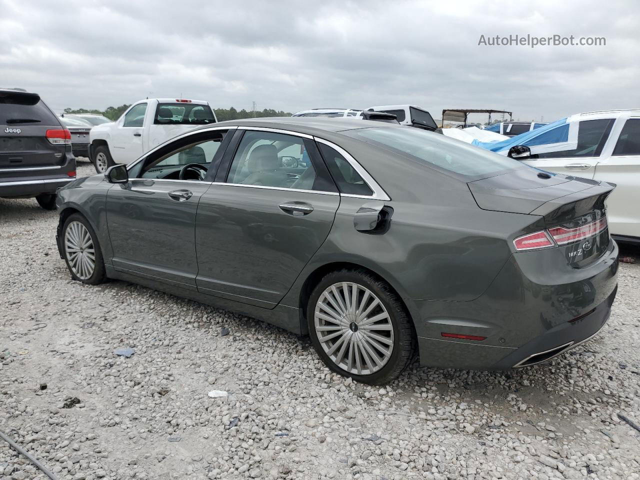 2017 Lincoln Mkz Reserve Gray vin: 3LN6L5E91HR601799