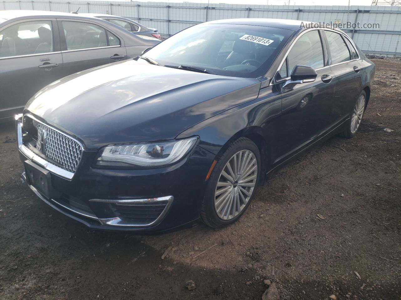 2017 Lincoln Mkz Reserve Black vin: 3LN6L5E91HR610955