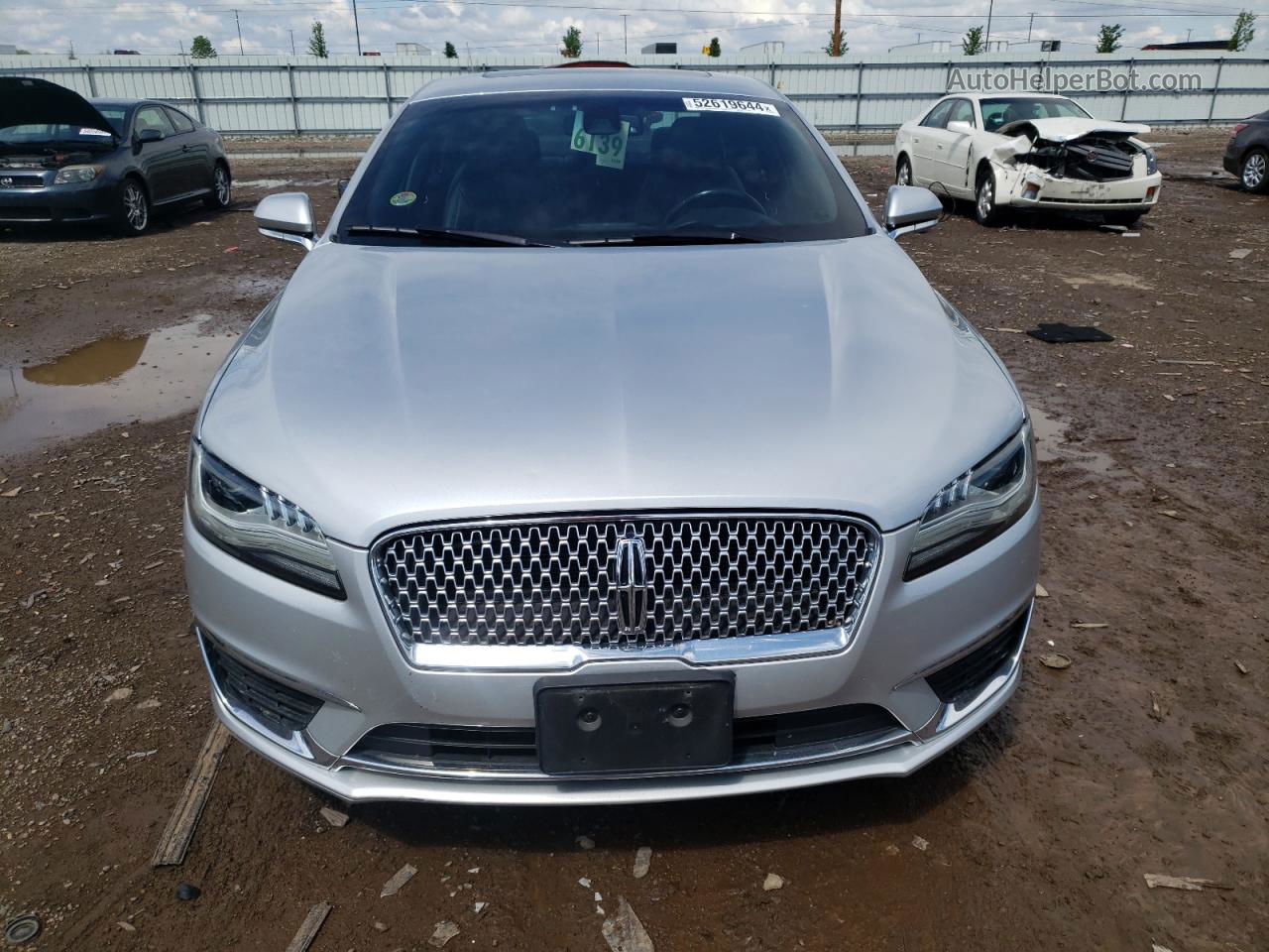 2017 Lincoln Mkz Reserve Серебряный vin: 3LN6L5E92HR609541