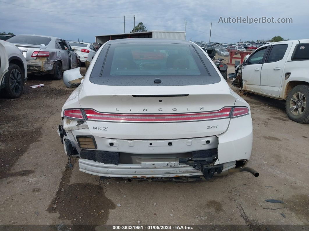 2017 Lincoln Mkz Reserve White vin: 3LN6L5E92HR620443