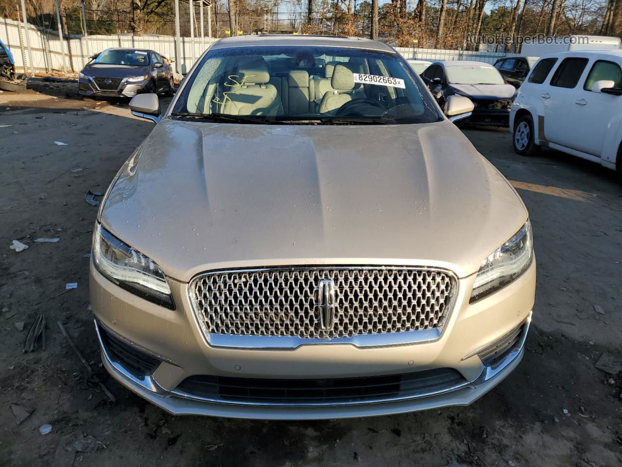 2017 Lincoln Mkz Reserve Beige vin: 3LN6L5E92HR654947