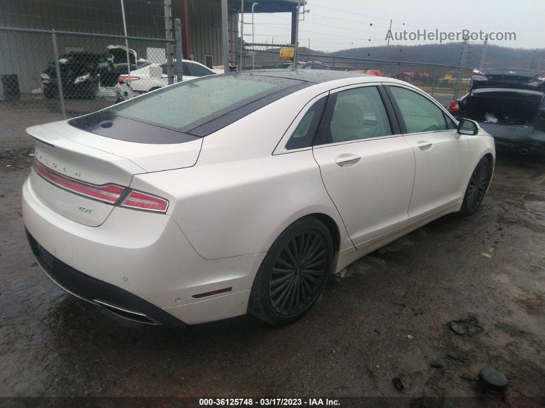 2017 Lincoln Mkz Reserve Белый vin: 3LN6L5E92HR665219