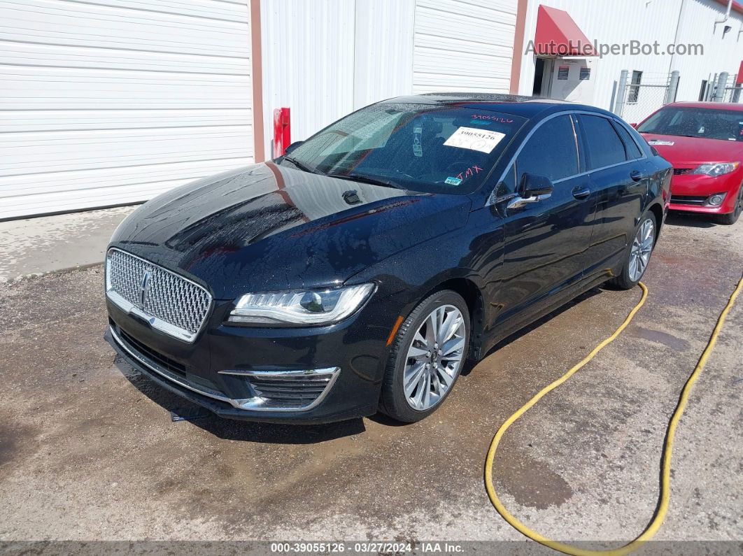 2017 Lincoln Mkz Reserve Black vin: 3LN6L5E92HR665611