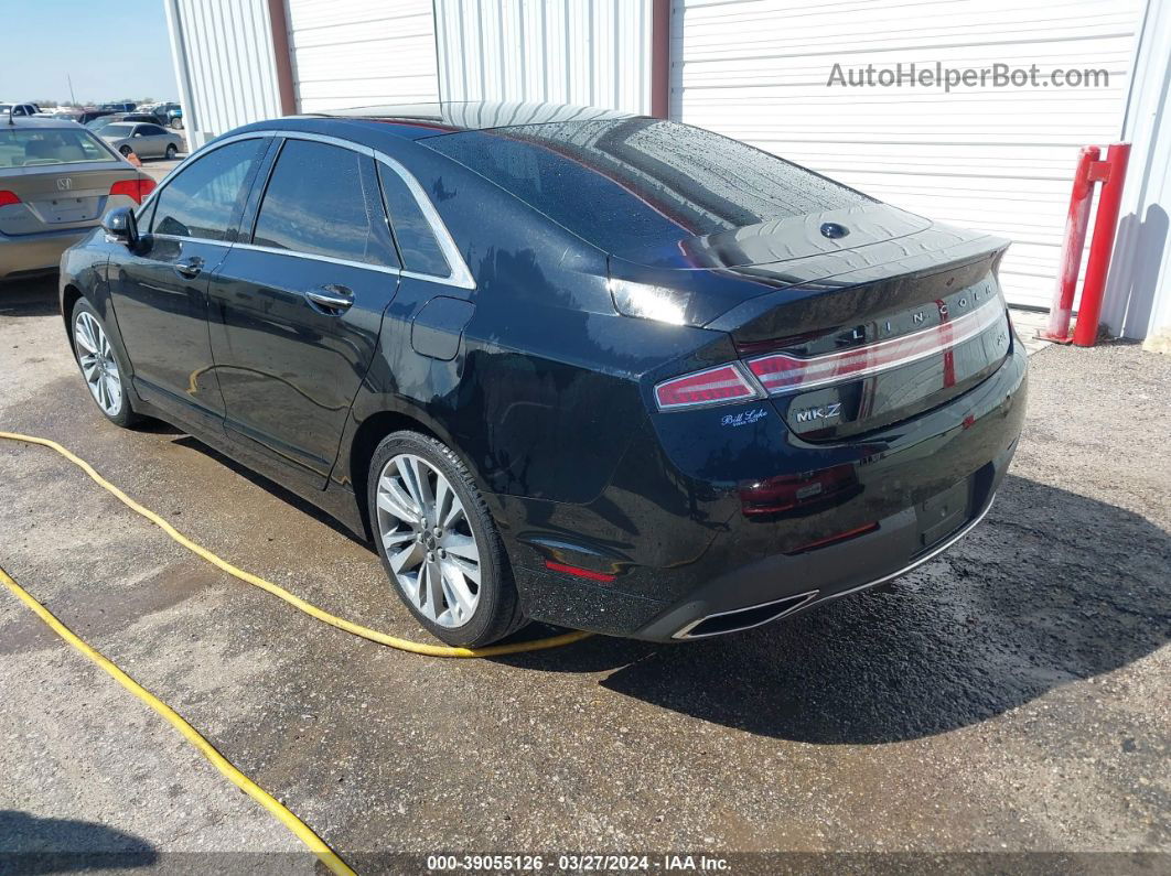 2017 Lincoln Mkz Reserve Black vin: 3LN6L5E92HR665611