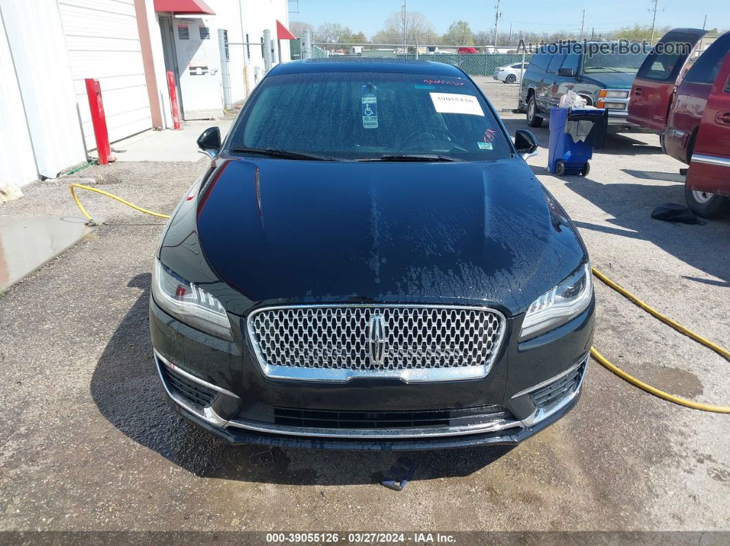 2017 Lincoln Mkz Reserve Black vin: 3LN6L5E92HR665611