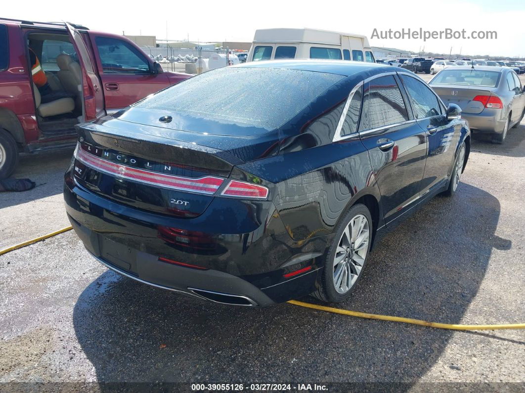 2017 Lincoln Mkz Reserve Black vin: 3LN6L5E92HR665611