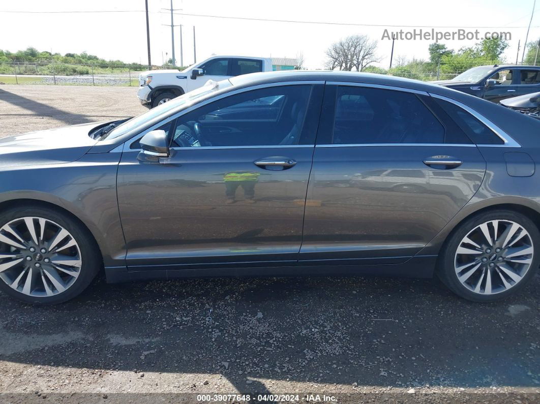 2017 Lincoln Mkz Reserve Gray vin: 3LN6L5E93HR601738