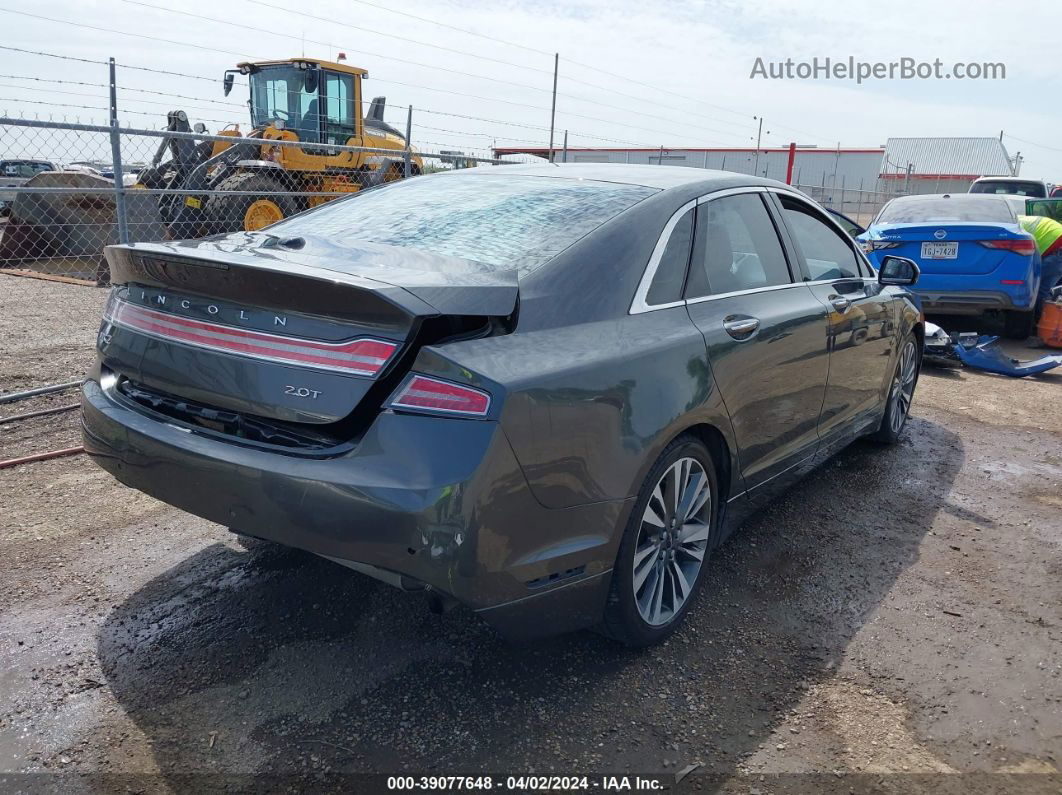 2017 Lincoln Mkz Reserve Gray vin: 3LN6L5E93HR601738