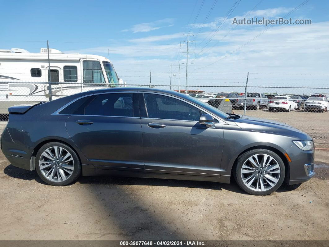 2017 Lincoln Mkz Reserve Gray vin: 3LN6L5E93HR601738