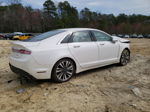 2017 Lincoln Mkz Reserve White vin: 3LN6L5E93HR665942