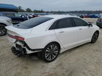 2017 Lincoln Mkz Reserve White vin: 3LN6L5E95HR600784