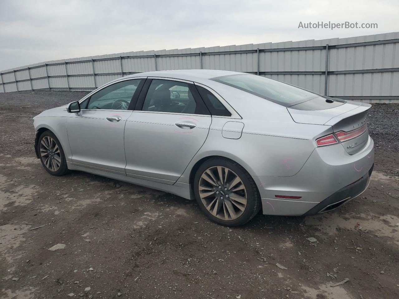 2017 Lincoln Mkz Reserve Silver vin: 3LN6L5E95HR603152