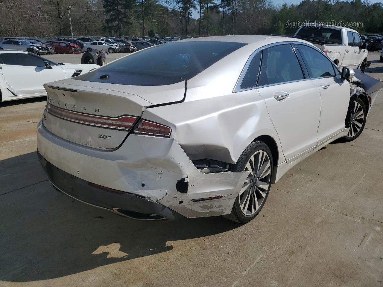 2017 Lincoln Mkz Reserve Белый vin: 3LN6L5E95HR622865