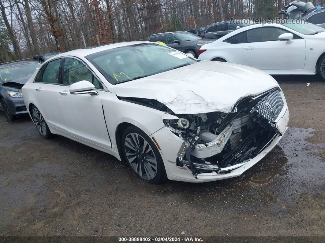 2017 Lincoln Mkz Reserve Белый vin: 3LN6L5E95HR627192