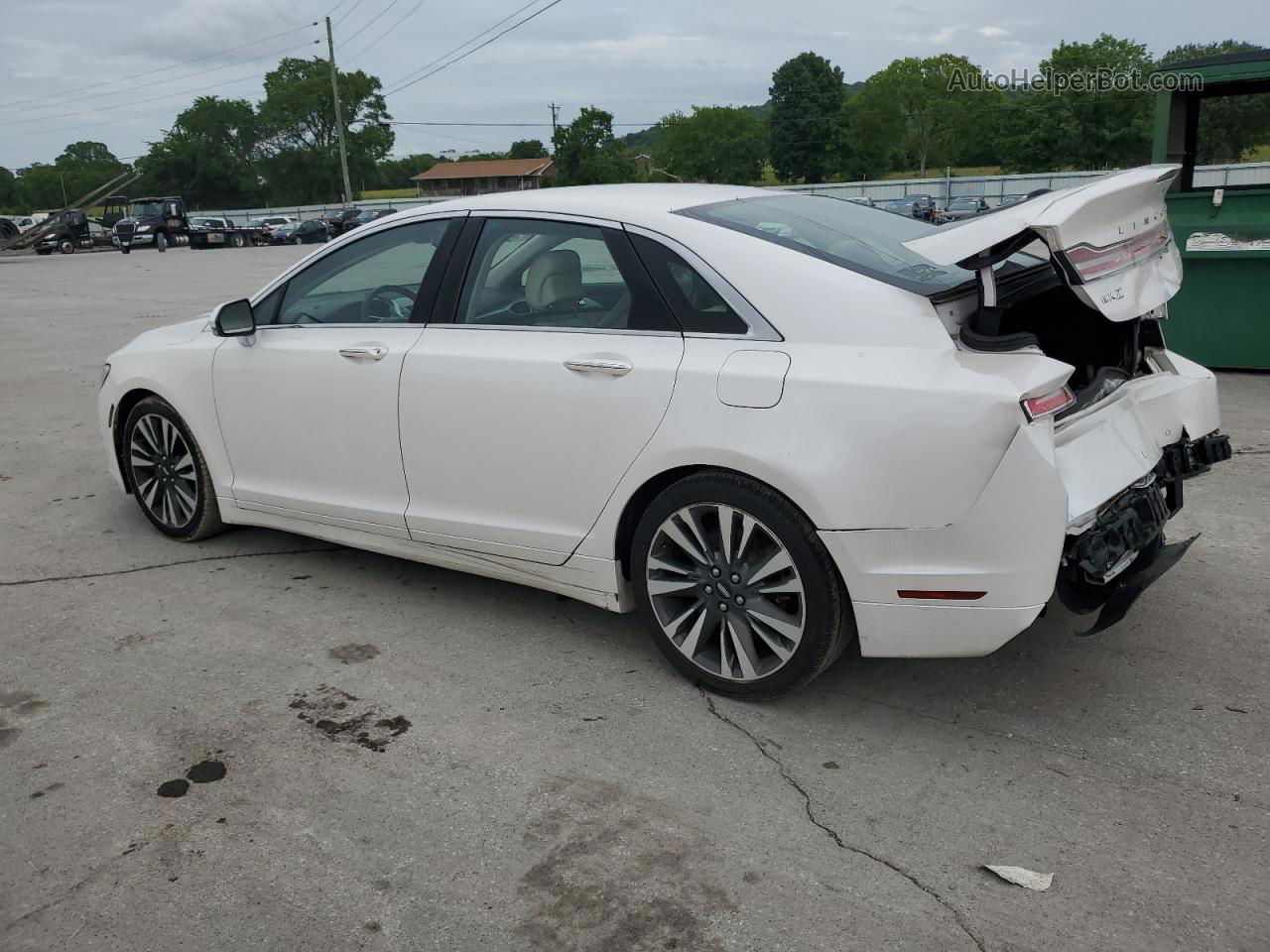 2017 Lincoln Mkz Reserve Белый vin: 3LN6L5E95HR662685