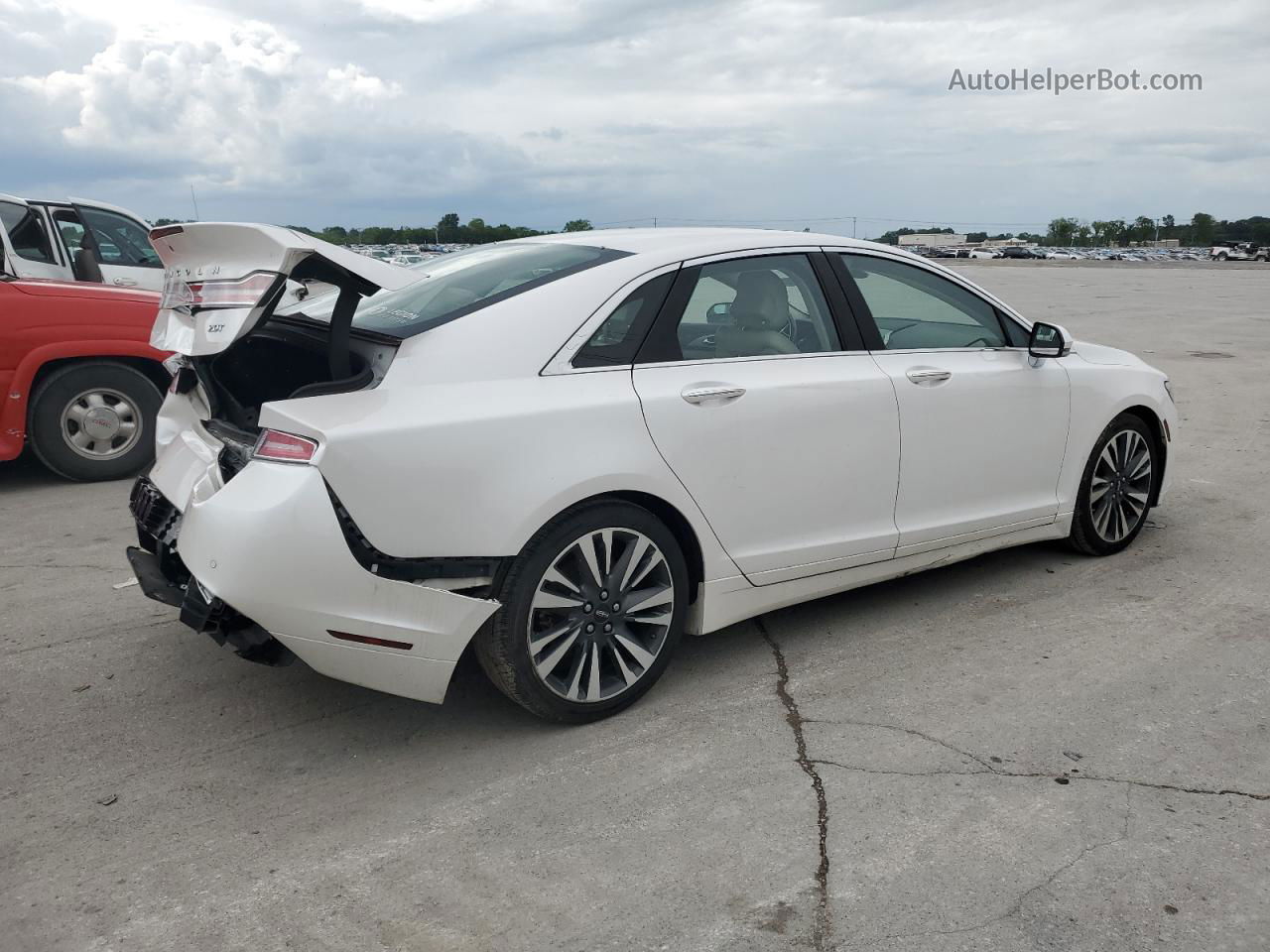 2017 Lincoln Mkz Reserve Белый vin: 3LN6L5E95HR662685