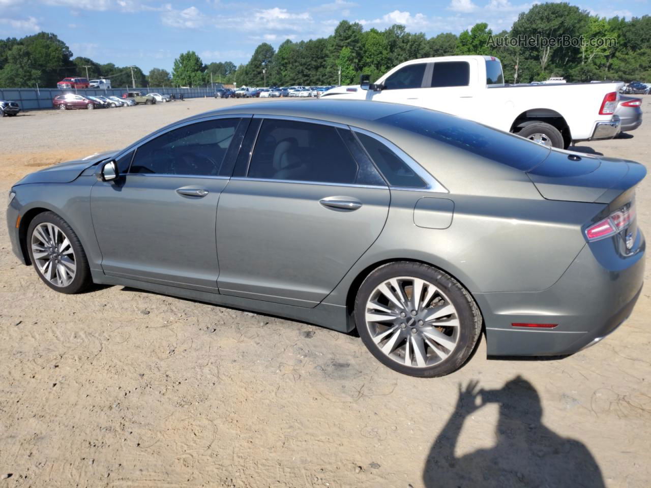 2017 Lincoln Mkz Reserve Gray vin: 3LN6L5E96HR645703