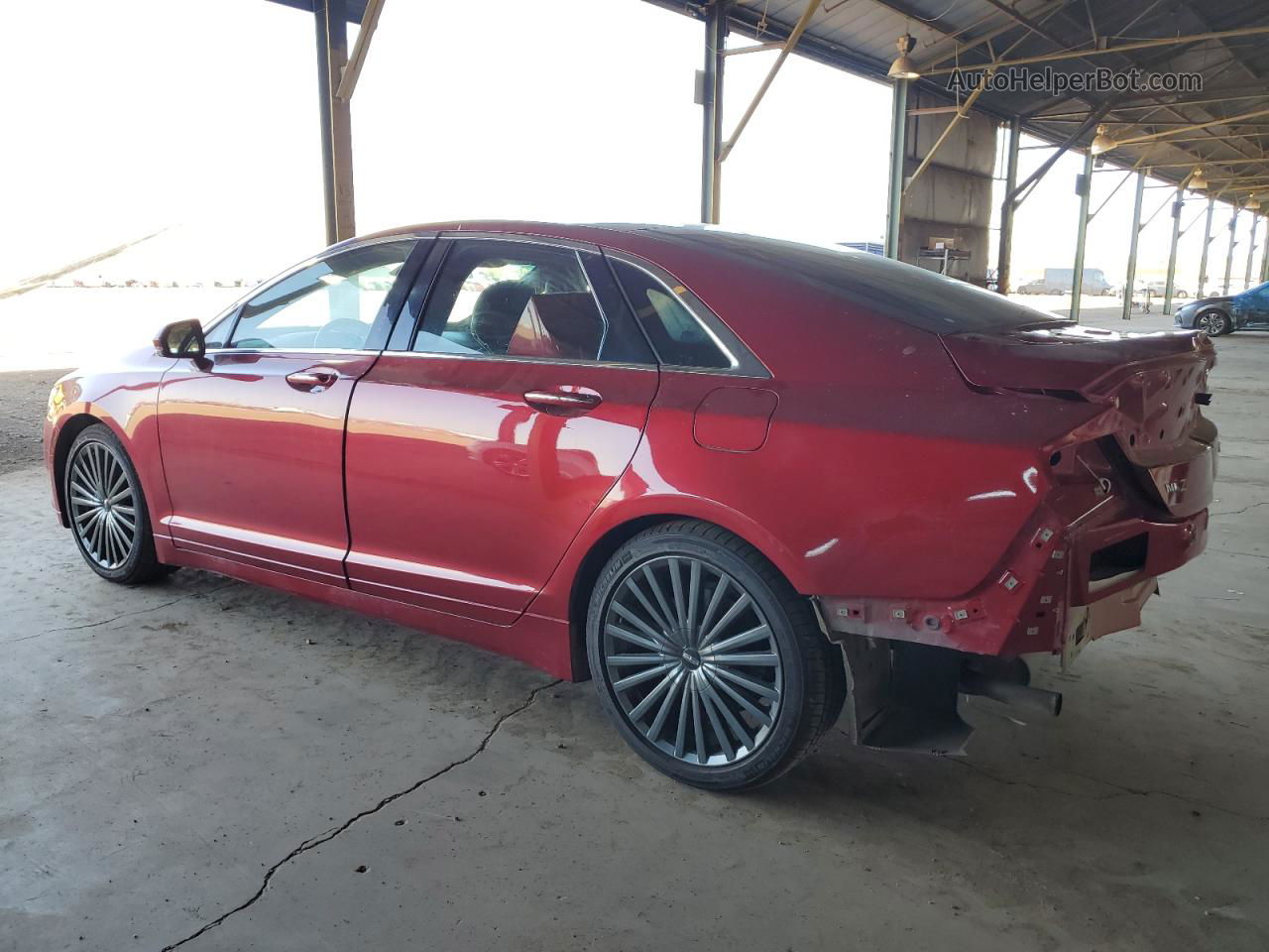 2017 Lincoln Mkz Reserve Burgundy vin: 3LN6L5E97HR601600