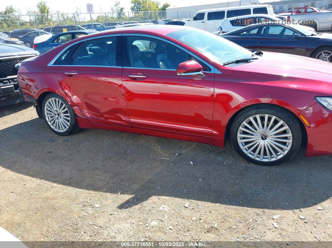 2017 Lincoln Mkz Reserve Red vin: 3LN6L5E97HR606604