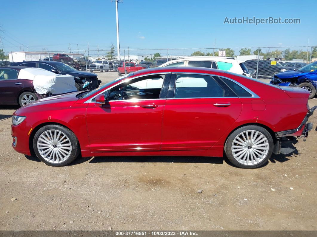 2017 Lincoln Mkz Reserve Red vin: 3LN6L5E97HR606604