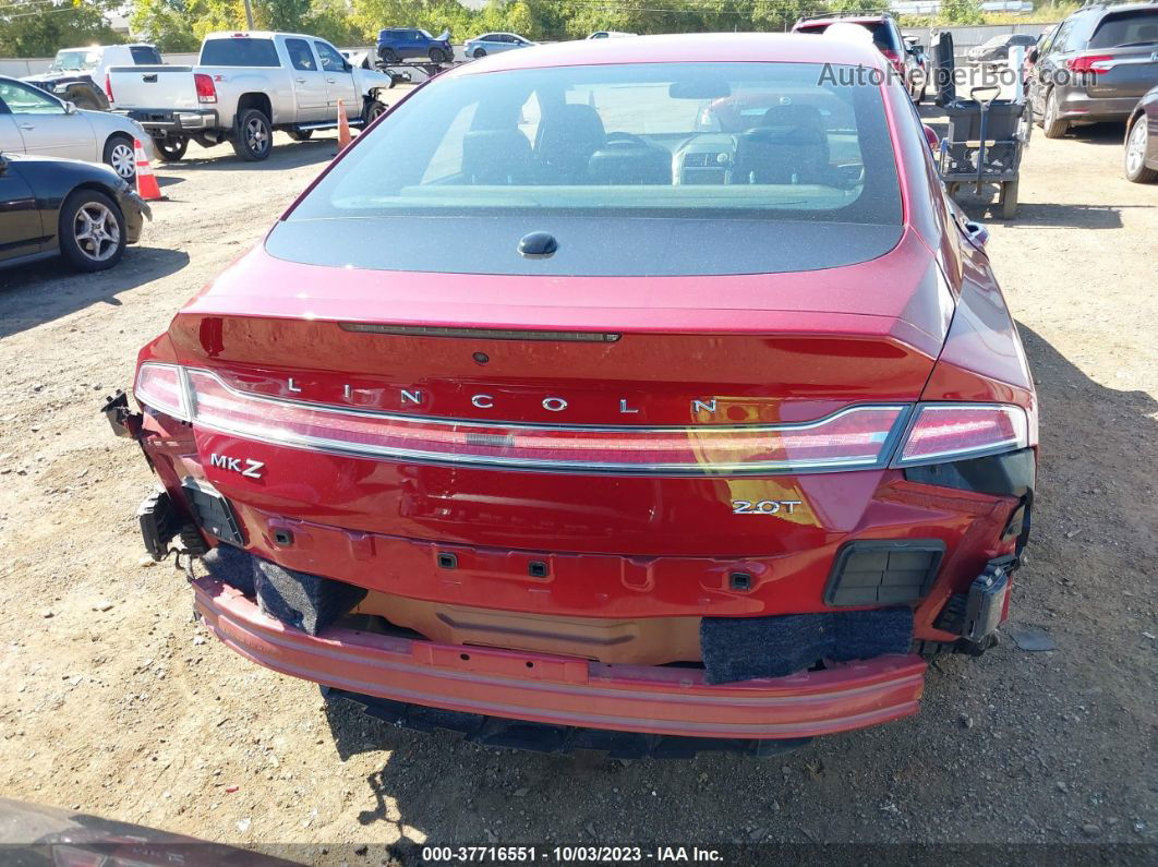 2017 Lincoln Mkz Reserve Red vin: 3LN6L5E97HR606604