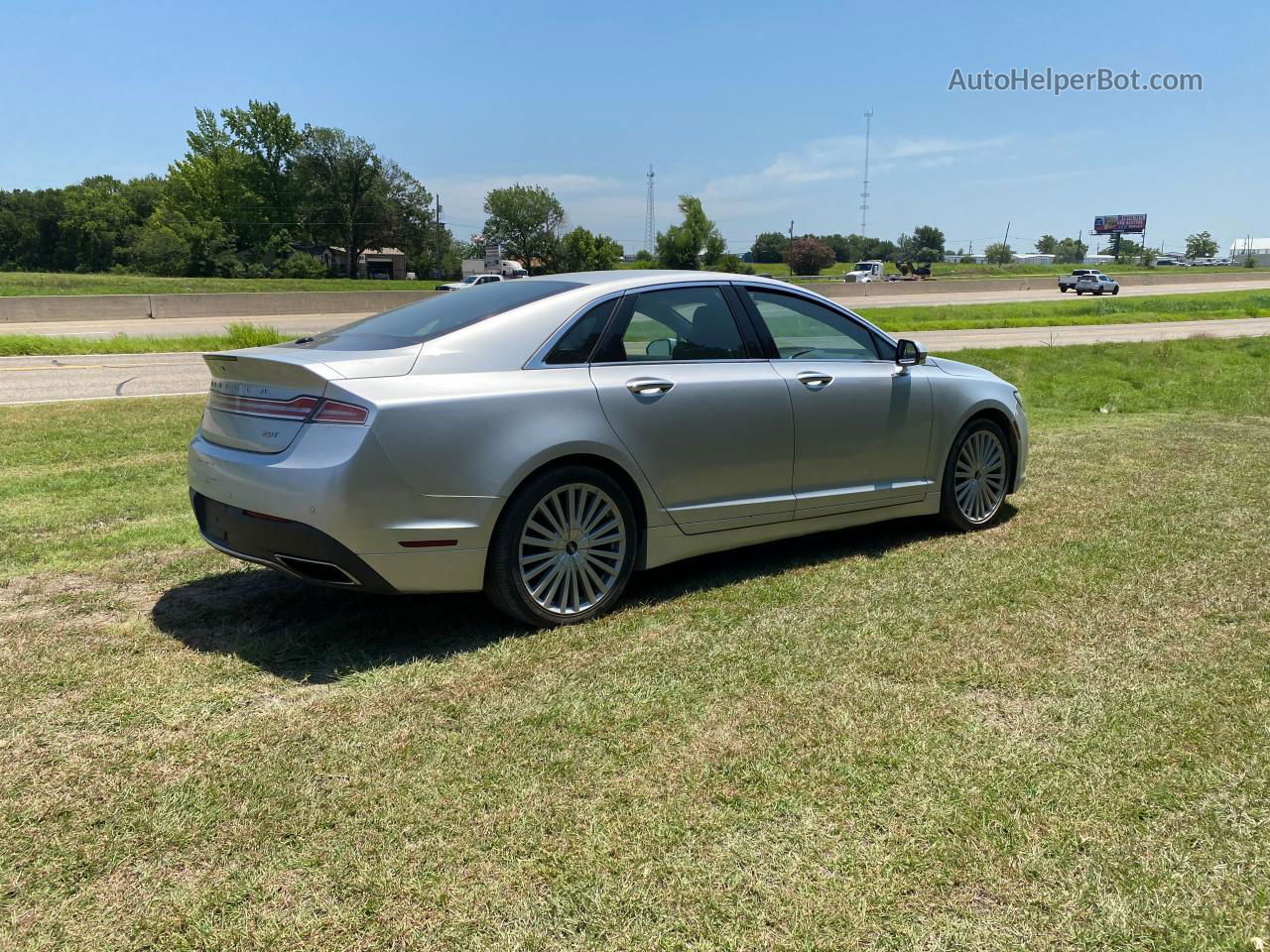 2017 Lincoln Mkz Reserve Silver vin: 3LN6L5E98HR610970