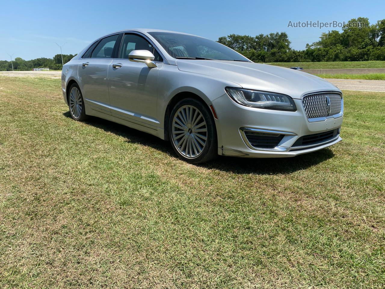 2017 Lincoln Mkz Reserve Silver vin: 3LN6L5E98HR610970