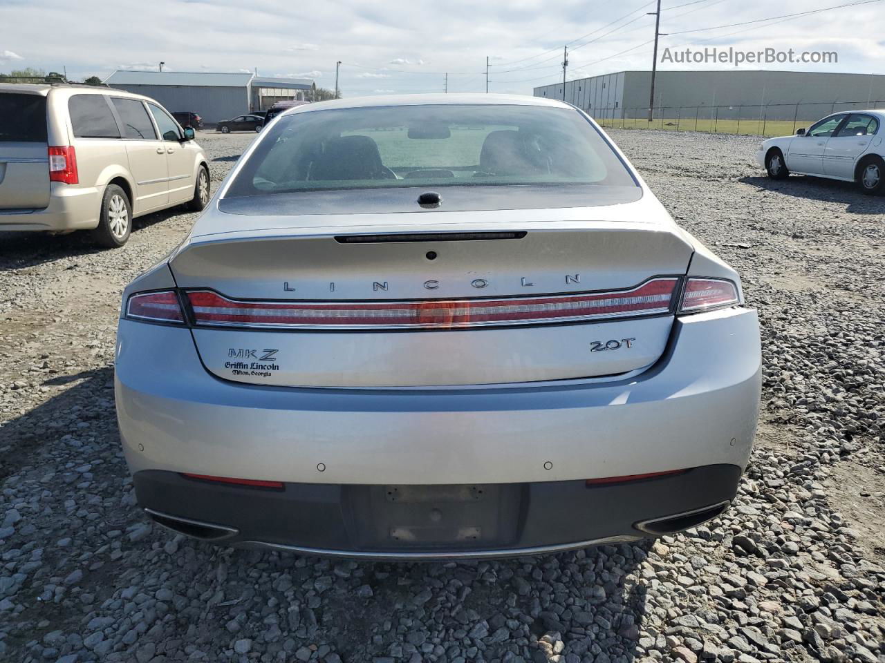 2017 Lincoln Mkz Reserve Silver vin: 3LN6L5E99HR631648