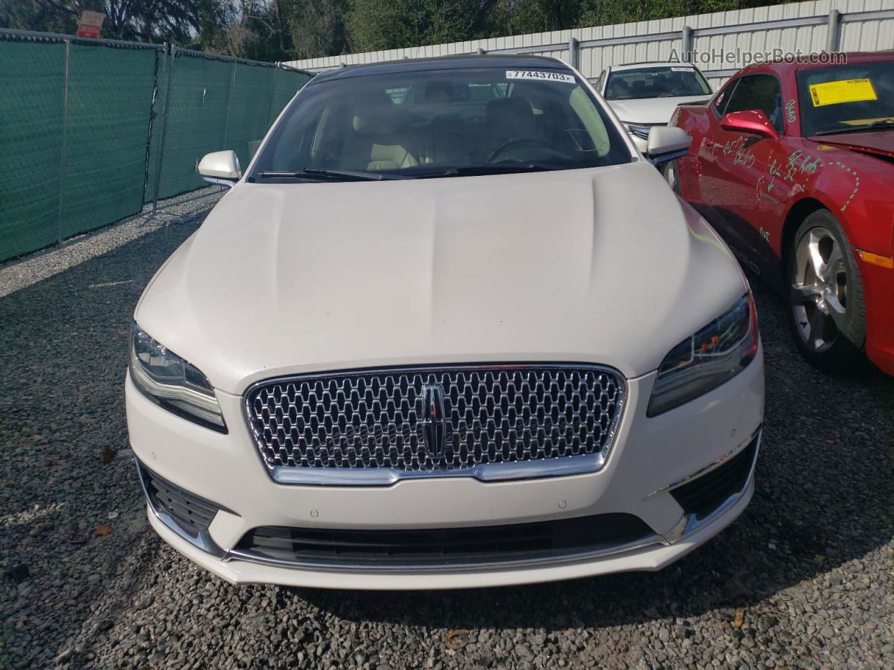 2017 Lincoln Mkz Reserve Белый vin: 3LN6L5E9XHR613174