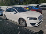 2017 Lincoln Mkz Reserve White vin: 3LN6L5E9XHR613174