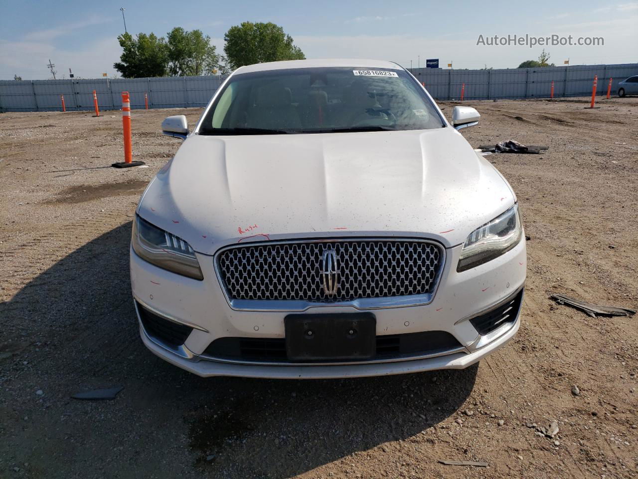 2017 Lincoln Mkz Reserve Белый vin: 3LN6L5E9XHR624983