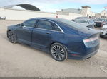 2017 Lincoln Mkz Reserve Dark Blue vin: 3LN6L5E9XHR634624