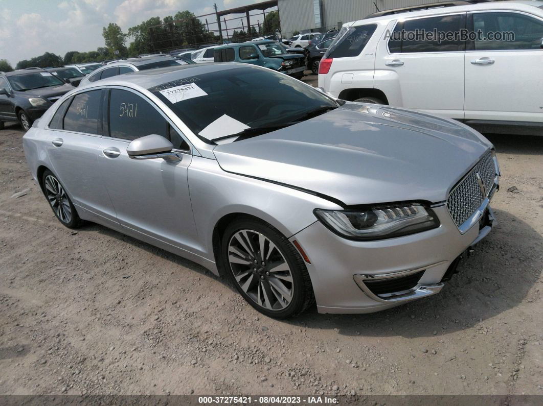 2017 Lincoln Mkz Reserve Silver vin: 3LN6L5E9XHR646224