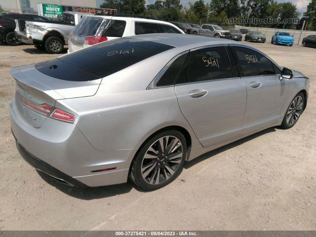 2017 Lincoln Mkz Reserve Silver vin: 3LN6L5E9XHR646224