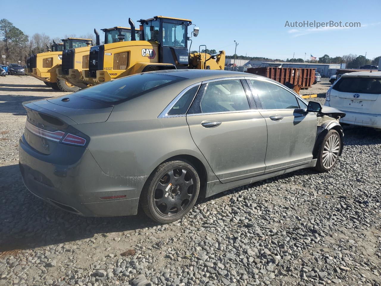 2017 Lincoln Mkz Reserve Gray vin: 3LN6L5EC0HR614717