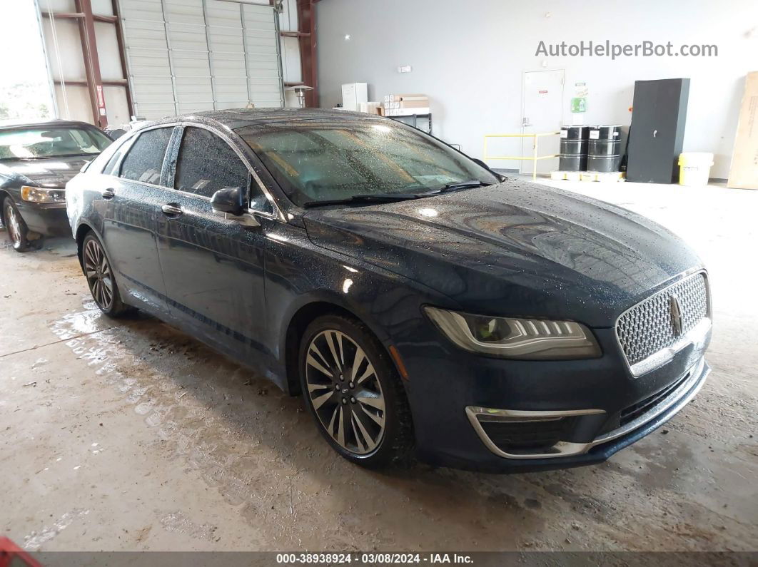 2017 Lincoln Mkz Reserve Blue vin: 3LN6L5EC0HR629833