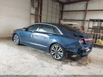 2017 Lincoln Mkz Reserve Blue vin: 3LN6L5EC0HR629833