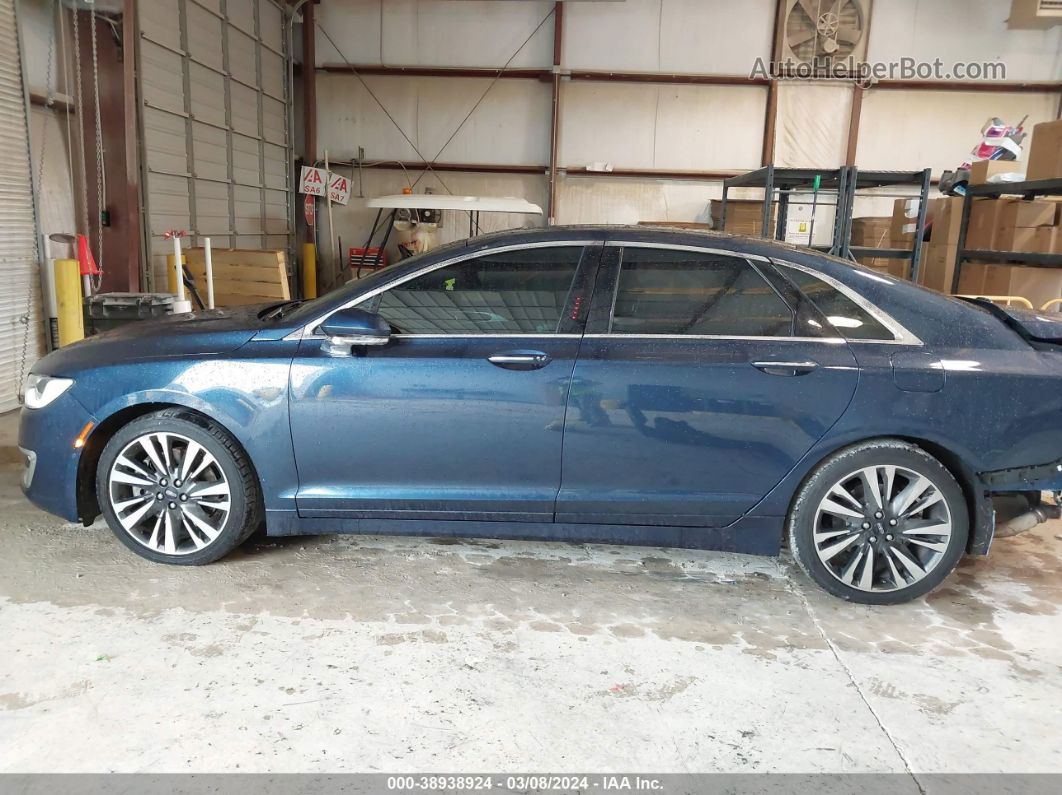 2017 Lincoln Mkz Reserve Blue vin: 3LN6L5EC0HR629833