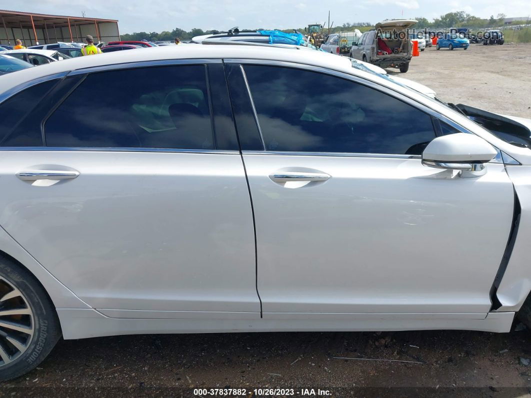 2017 Lincoln Mkz Reserve White vin: 3LN6L5EC1HR635317