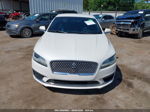 2017 Lincoln Mkz Reserve White vin: 3LN6L5ECXHR612134