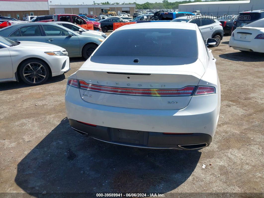 2017 Lincoln Mkz Reserve White vin: 3LN6L5ECXHR612134