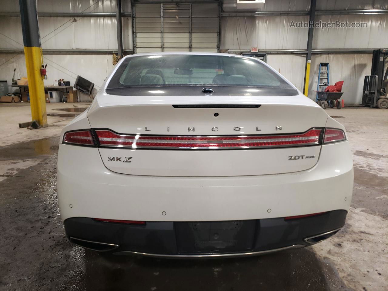 2017 Lincoln Mkz Reserve Белый vin: 3LN6L5F90HR649924