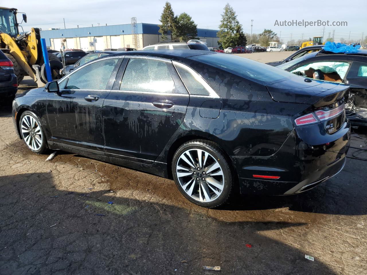 2017 Lincoln Mkz Reserve Черный vin: 3LN6L5F90HR659529